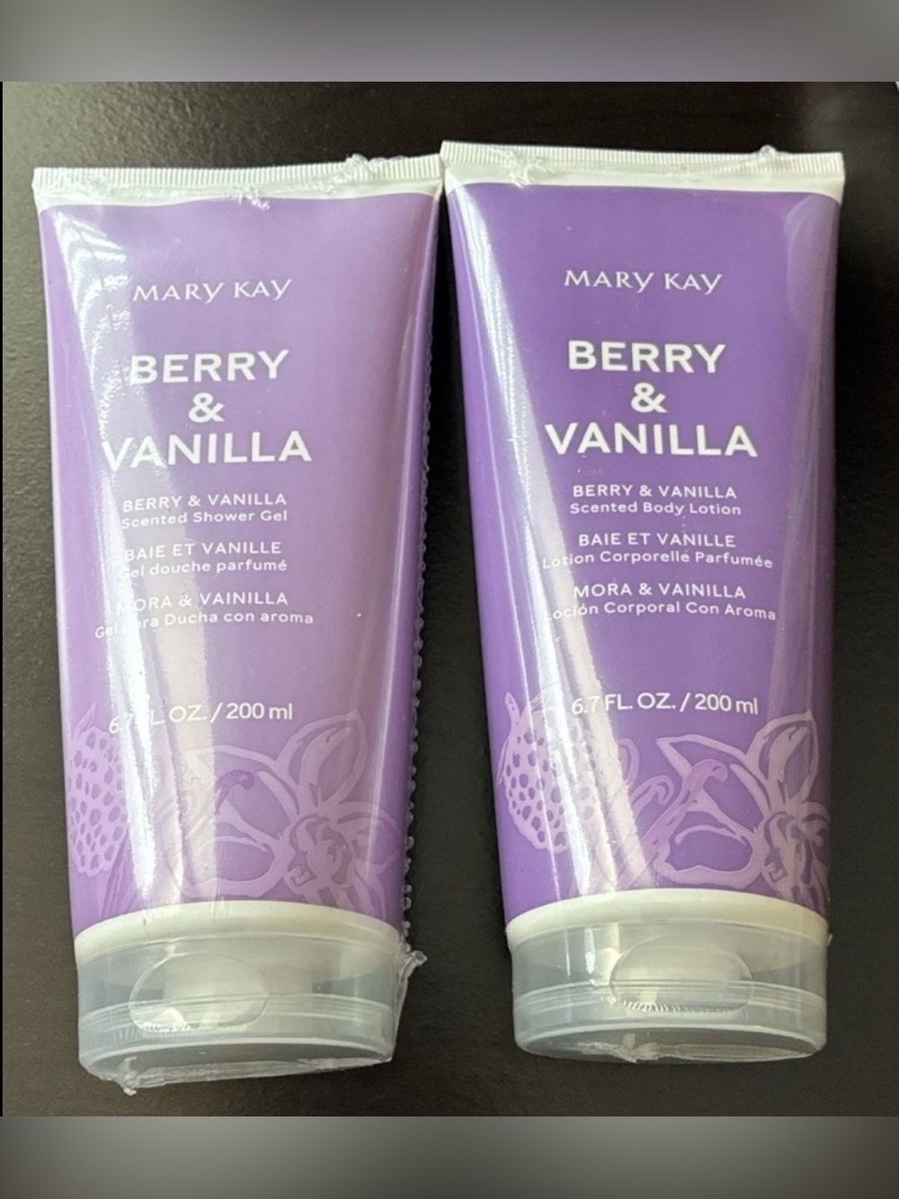 Mary Kay  LTD Berry & Vanilla Body Wash and Lotion Set- NEW!